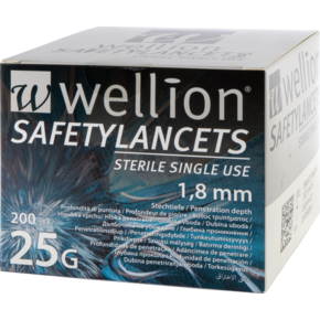 Wellion Safetylancets 25G, 200 Stück, A-Nr.: 4617602 - 01