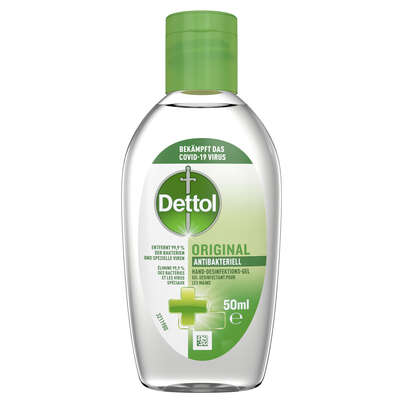 Dettol Antibakteriell Hand-Desinfektions-Gel 50 ml, A-Nr.: 3382545 - 01