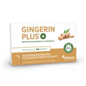 Ingwer Kapseln - Bio Ingwer-Extrakt - flüssig - Gingerol &amp;amp; Shogaol hochdosiert, A-Nr.: 5037083 - 01