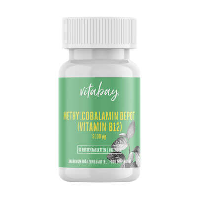 Vitabay Vitamin B12 Depot 5000 μg Lutschtabletten, A-Nr.: 5878440 - 01