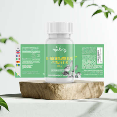 Vitabay Vitamin B12 Depot 5000 μg Lutschtabletten, A-Nr.: 5878440 - 04
