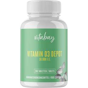 Vitabay Vitamin D3 Depot 10.000 I.E. Tabletten, A-Nr.: 5878368 - 01