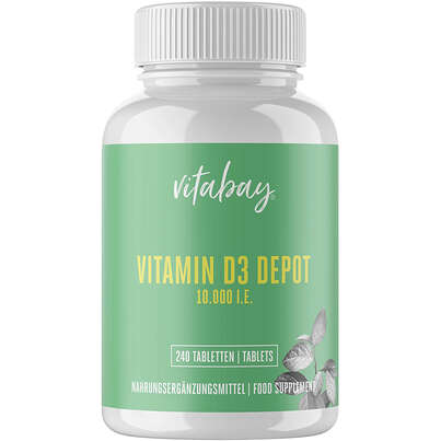 Vitabay Vitamin D3 Depot 10.000 I.E. Tabletten, A-Nr.: 5878368 - 01