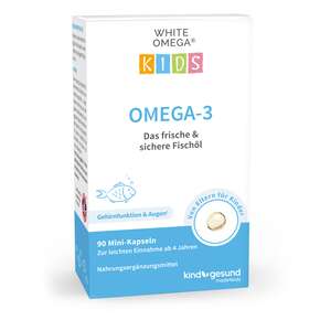 Omega-3 Kapseln für Kinder – 518 mg Fischöl mit DHA &amp;amp; EPA – zuckerfrei, A-Nr.: 5614215 - 01