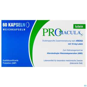 Promacula Kapseln Lutein 60st, A-Nr.: 3022657 - 01