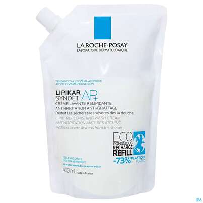 La Roche Posay Lipikar/refill Syndet Ap+ 400ml, A-Nr.: 5341131 - 02