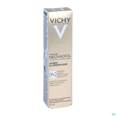 Vichy Neovadiol Augen +lippenpflege 15ml, A-Nr.: 5644446 - 06