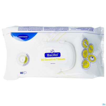 Desinfektionstuecher Bacillol/30 Flaechen Sensitive Tissues 80st, A-Nr.: 5477793 - 01