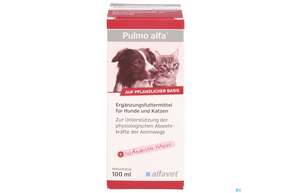 Veterinaerprodukte Pulmo Alfa Hustensaft F Kleintiere 100ml, A-Nr.: 3059896 - 01