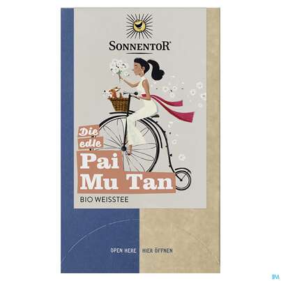 Sonnentor Weisser Tee/bio Pai Mu Tan Beutel 02227 18st, A-Nr.: 4307907 - 02