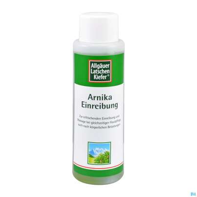 Sie sehen eine Packung Allgäuer Latschenkiefer Arnika Einreibung 250ml, Produktbild: 02 Allgäuer Latschenkiefer Arnika Einreibung 250ml, A-Nr.: 2835909 - 02