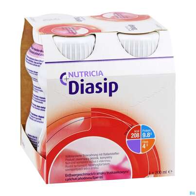 Diasip 200ml Erdbeere 24st, A-Nr.: 3195576 - 03