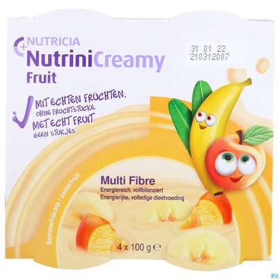 Nutrini/creamy Fruit 100g Becher Sommerfruechte 4st, A-Nr.: 4264316 - 01