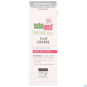 Fuss Creme Sebamed Akut Urea 10% Parfuemfrei 100ml, A-Nr.: 4084956 - 01