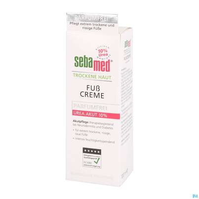 Fuss Creme Sebamed Akut Urea 10% Parfuemfrei 100ml, A-Nr.: 4084956 - 02