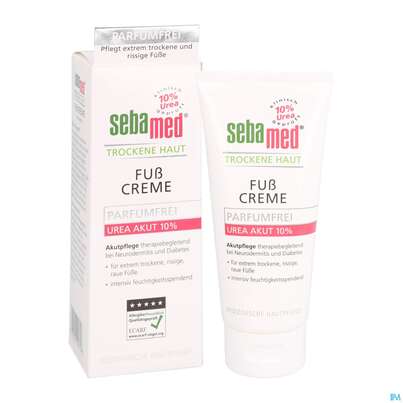 Fuss Creme Sebamed Akut Urea 10% Parfuemfrei 100ml, A-Nr.: 4084956 - 05