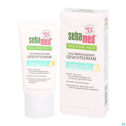 Sebamed Intensiv Gesichtscreme Omega 12% 50ml, A-Nr.: 4084910 - 04