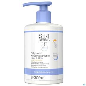 Siriderma Baby-&amp;amp; Kinderwaschlotion Haut&amp;amp;haar Ohne Duftstoffe 300ml, A-Nr.: 5662473 - 01