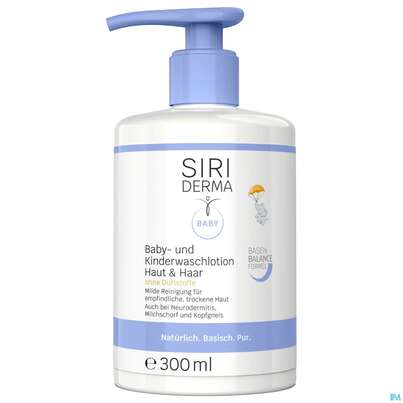 Siriderma Baby-&amp; Kinderwaschlotion Haut&amp;haar Ohne Duftstoffe 300ml, A-Nr.: 5662473 - 01