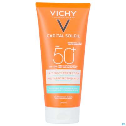 Sonnenprodukte Vichy/capital Soleil Multi Protect Milch F50+ 200ml, A-Nr.: 5054242 - 01