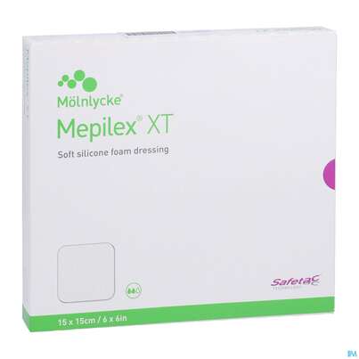 Wundverband Mepilex/xt Silikon 15x15cm 5st, A-Nr.: 4301595 - 03