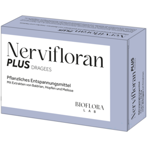 Nervifloran plus mit Hopfen, Melisse und Baldrian Bioflora, A-Nr.: 3481709 - 01