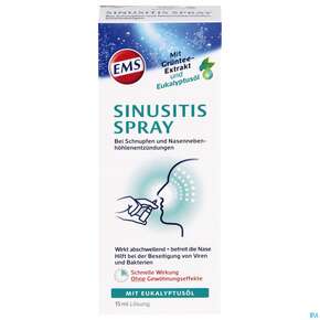 Nasenspray Emser Sinusitis +eukalyptus 15ml, A-Nr.: 4535867 - 01