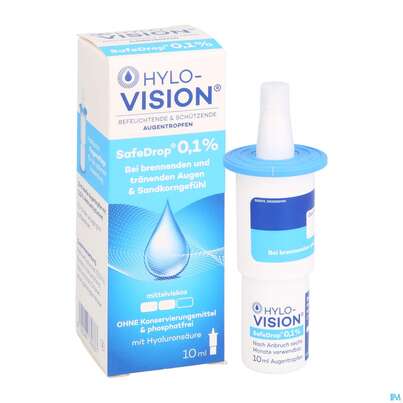 Augentropfen Hylo-vision Safe Drop 0,1% 10ml, A-Nr.: 4118997 - 05