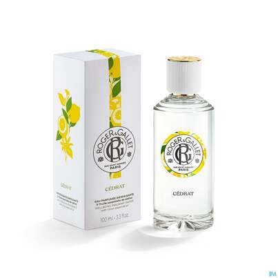 Sie sehen eine Packung Roger&gallet Cédrat Duftendes Wohlfühl-wasser 100ml, Produktbild: 13 Roger&gallet Cédrat Duftendes Wohlfühl-wasser 100ml, A-Nr.: 5668932 - 13