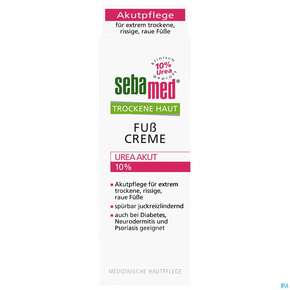 Fuss Creme Sebamed Akut Urea 10% 100ml, A-Nr.: 3399586 - 01