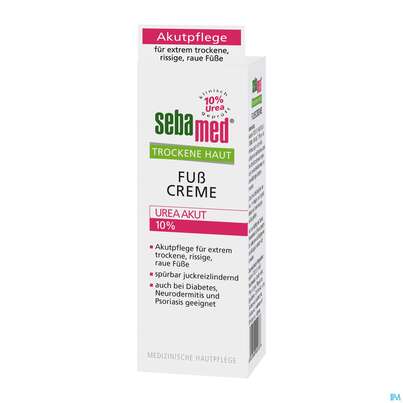 Fuss Creme Sebamed Akut Urea 10% 100ml, A-Nr.: 3399586 - 02