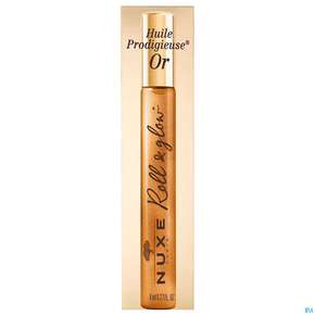 Nuxe Xmas/2023/hp Or Roll&amp;amp;glow Huile Prodigieuse Or Roll +glow 8ml, A-Nr.: 5821026 - 01