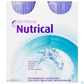 Nutrical 200ml Neutral Vitalflasche 4st, A-Nr.: 4119554 - 01