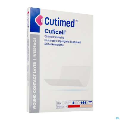 Wundauflagen Cutimed Distanzgitter Eucerit 7,5x 7,5cm 71007 10st, A-Nr.: 4321758 - 04