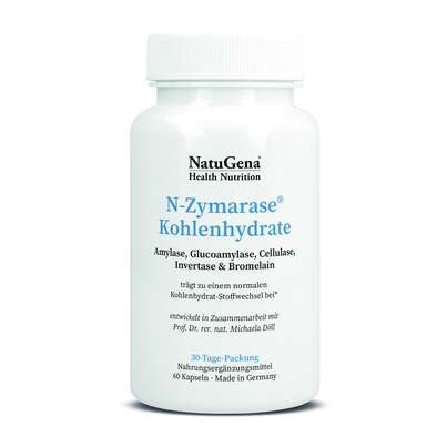 NatuGena N-Zymarase® Kohlenhydrate Kapseln, A-Nr.: 5901162 - 01