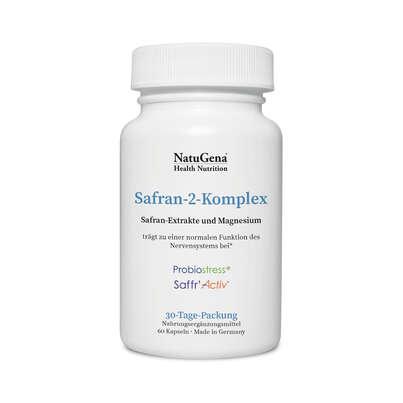 NatuGena Safran-2-Komplex Kapseln, A-Nr.: 5877587 - 01