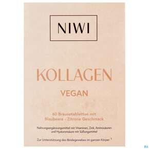 Kollagen Brausetabl Niwi Vegan 60st, A-Nr.: 5868714 - 01