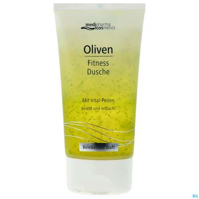 Sie sehen eine Packung Oliven Fitness Dusche 150ml, Produktbild: 01 Oliven Fitness Dusche 150ml, A-Nr.: 5823953 - 01