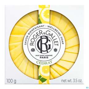 Seifen Roger &amp;amp; Gallet Wellbeing Soap Cedrat 100g, A-Nr.: 5733411 - 01