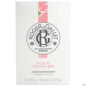 Seifen Roger &amp;amp; Gallet Wellbeing/soap Box Fleur De Figuier 3x100 300g, A-Nr.: 5733440 - 01