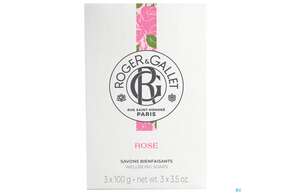Seifen Roger &amp;amp; Gallet Wellbeing/soap/box Rose 3x100 300g, A-Nr.: 5733486 - 01