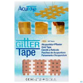 Tape Gittertape Triggertape Acutop Beige Typ A 2,1x2,7cm 180st, A-Nr.: 4608307 - 01