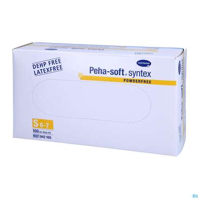 Untersuchungshandschuhe Peha/soft/puderfrei Syntex Unsteril Klein S 94216 100st, A-Nr.: 3700838 - 04