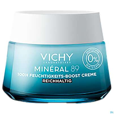 Vichy Mineral 89 Creme Ohne Duftstoffe Reichhaltig 50ml, A-Nr.: 5808385 - 01