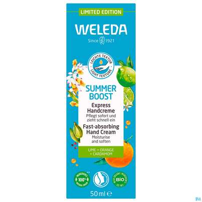 Weleda Summer Boost Express Handcreme 50ml, A-Nr.: 5780988 - 02