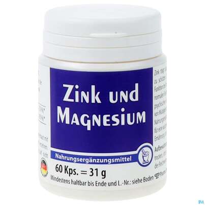 Zink Kapseln +magnesium Canea 60st, A-Nr.: 2774355 - 01