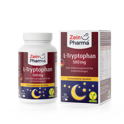 Zeinpharma L-Tryptophan 500 mg Kapseln, A-Nr.: 4159996 - 01