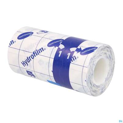 Sie sehen eine Packung Wundverband Fixierfolie Hydrofilm Roll Unsteril 10mx10cm 1st, Produktbild: 08 Wundverband Fixierfolie Hydrofilm Roll Unsteril 10mx10cm 1st, A-Nr.: 3289461 - 08