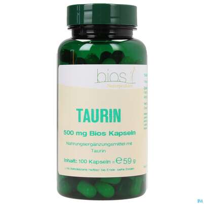 Bios Taurin 500mg 100 Kapseln, A-Nr.: 3892275 - 02