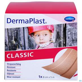 Wundpflaster Dermaplast/professional Heftpflaster Classic 5mx 8cm Rolle 1st, A-Nr.: 2993985 - 01